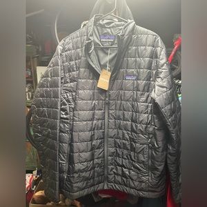 NEW PATAGONIA NANO PUFF JACKET FULL ZIP PUFFER COAT BLACK